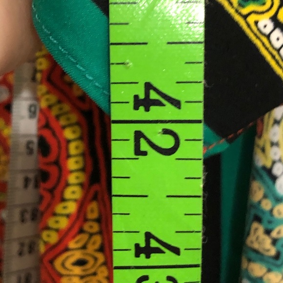 NineWest BeautifulOrange/yellow/greensatin dressSingleMom BreastCancerFundraiser - Picture 11 of 11